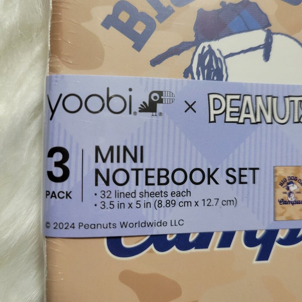 Yoobi x Peanuts Mini Notebook & Pen Set - Picture 5 of 10